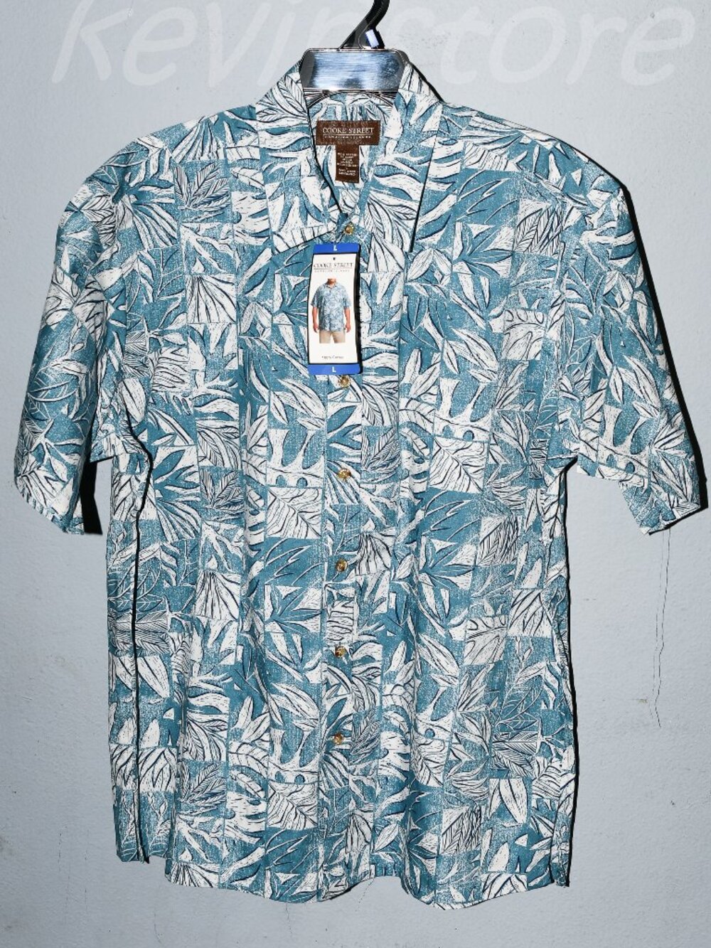 Cooke Street Men's short Sleeve Aloha Hawaiian